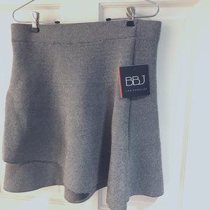NWT BBJ LA MiNi SKirt sz L  BOOMBOOM JEANS  ELASTIC waist